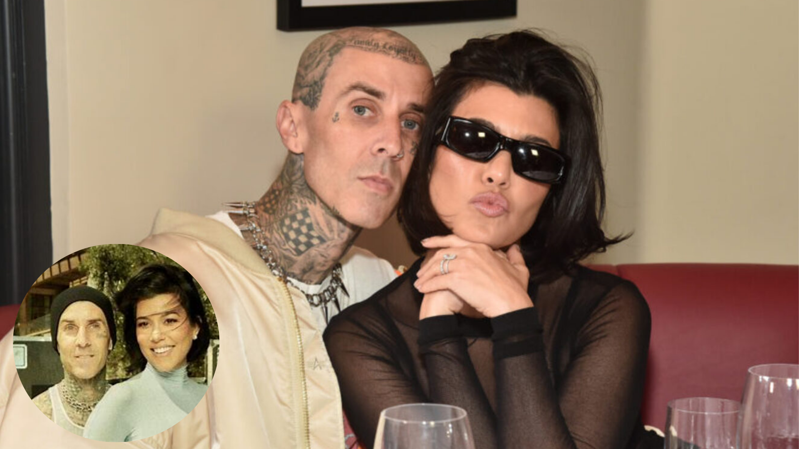 Kourtney and Travis